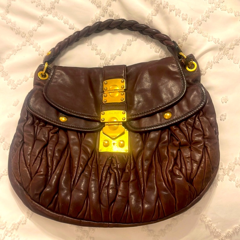 Miu Miu shoulder bag with a lot of life still left